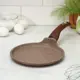 Сковорода Мечта 6493872 20 см без крышки алюминий литой цвет коричневый