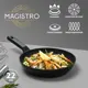 Сковорода Magistro 9200842 22 см без крышки алюминий цвет черный