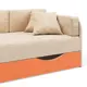 Кровать Seven dreams Belden 183x60x84 см цвет оранжевый