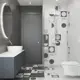 Настенная плитка Keramin 00-002336 142 25x75см 1.69 м² цвет серый, цена за упаковку