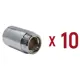 Удлинитель Aqualink 3/4"x1 1/2" ВР-НР латунь 10 шт