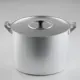 Кастрюля 10 л с крышкой Scovo 638362 алюминий цвет серый