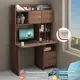 Компьютерный стол Мэрдэс СКЛ-Прям120Р+НКЛХ-120 Ш-Ч 120x152x60 см ЛДСП цвет шоколад