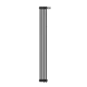 Радиатор трубчатый Rifar Tubog TUB 2180-04-DV1-AN 1735/66 4 секции нижнее подключение сталь антрацит