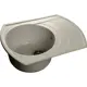 Врезная мойка Эко-м 65-R.318 49x64.5x20 см искусственный камень цвет топаз