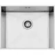 Врезная мойка Smeg VSTQ50-2 41.8x52x21 см нержавеющая сталь цвет стальной