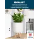 Напольное кашпо для цветов Idealist Lite ханни на ножках белое 25x34 см 9.1 л