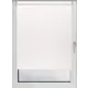 Рулонная штора Prakto Blackout color 100x160 см белая