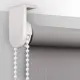 Рулонная штора Prakto Blackout color 40x160 см серая