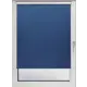 Рулонная штора Prakto Blackout Silver 90x160 см синяя