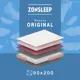 Матрас ZonSleep Original 90x200 см независимый пружинный блок, односпальный