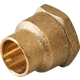 Муфта переходная Hailiang ø1/2"x15 мм внутренняя резьба медь