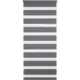Штора рулонная день-ночь Silver 120x160 см серая