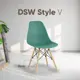 Стул кухонный Стул груп Style v 81x53x46 см пластик цвет серо-зеленый