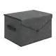 Короб Valiant MN-BOX-TM 40x25x30 см нетканый цвет темно-серый