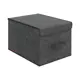 Короб Valiant MN-BOX-LM 30x25x40 см нетканый цвет темно-серый