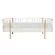 Кровать Ellipse Classic 85x185 см бук цвет молочный