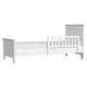 Кровать подростковая Ellipse Wood 90x200 см дерево цвет белый