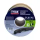 Уплотнитель D Tytan Professional 14x12мм черный 40м