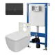 Комплект инсталляция с унитазом Point Pn48 PN48002BC цвет белый