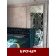 Панно из зеркальной бронзовой плитки ПлиткаДекор 25x25 см с фацетом 10 мм (размер панно 70,8x212,4 см)
