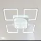 Люстра потолочная Safilight 6012-5-WH с пультом управления 25 м² регулируемый белый свет цвет белый