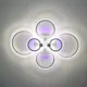 Люстра потолочная Safilight 6005-6+bubble+RGB с пультом управления 30 м² регулируемый цвет света RGB цвет белый