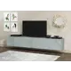 Тумба под телевизор Rikko Кантри-1 213x35.2x34.4 см МДФ цвет серый антрацит