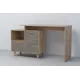 Компьютерный стол Диал ST2DUBKAMEN 51x185x51 см ЛДСП цвет дуб золотой/темный камень