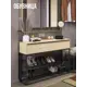 Тумба напольная Мекко 115x80x30 см 2 полки ЛДСП цвет дуб сонома