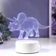 Ночник светодиодный с выключателем Risalux 4814589 Трицераптос