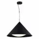 Светильник подвесной светодиодный St luce Tresor sl6501.423.01 9 м² теплый белый (желтый) свет цвет черный