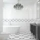 Настенная плитка Keramin 00-002257 30x90см 1.35 м² цвет белый, цена за упаковку
