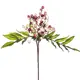 Ветка декоративная Fiebiger Floristik "Рябина" 39 см цвет белый/розовый