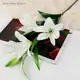 Цветы искусственные Poetry in flowers "Три лилии" 1