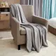 Плед Berta 150x200 см жаккард цвет серый
