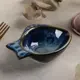 Блюдо сервировочное Доляна Лунная тропа 8x3.50x10.50 см керамика цвет синий