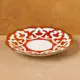 Блюдо сервировочное Шафран Пахта 13x2x12.50 см фарфор цвет красный