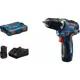 Дрель-шуруповерт аккумуляторная бесщеточная Bosch Professional GSR 12V-35 LBOXX 3165140953719, 12 В Li-Ion 2x3 Ач