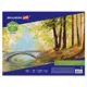 Холст на картоне Brauberg Art Classic 35x45 см грунтованный, 100% хлопок, мелкое зерно, 191020