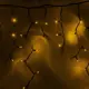 Электрогирлянда универсальная Neon-night 255-241 бахрома 5.6x5.6 м 240 ламп теплый белый 1 режим работы