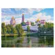 Постер Русская коллекция "Новодевичий монастырь" 64x84 см БС-р43