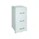 Комод Violet 39x73x47 см 3 ящика пластик цвет белый 035606