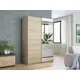 Шкаф-купе Мебельная компания Е1 Прайм 1PDZ_120_S 230x120x57 см ЛДСП цвет бежевый