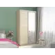 Шкаф-купе Мебельная компания Е1 Экспресс Хит Медиум 220x120x60 см ЛДСП цвет дуб молочный