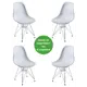 Кухонный стул Tetchair CINDY IRON CHAIR (EAMES) (mod. 002) 83x46x51 см пластик цвет сталь 14179