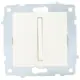 Выключатель встраиваемый Ovivo Quantum-Loft-Mina-Grano 610-000202-200 1 клавиша цвет кремовый