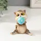 Сувенир "Котишка надувает воздушный шар" 7x6x7 см