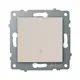 Выключатель встраиваемый Ovivo Loft 600-000202-209 1 клавиша цвет кремовый