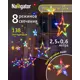 Электрогирлянда универсальная Navigator 93678 бахрома 100x100 м 138 ламп прозрачный 8 режимов работы